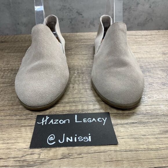 Lucky Brand~Women’s~”Charsa”~Gray Soft Suede Slip On Loafers~Size 8.5 - Picture 3 of 8